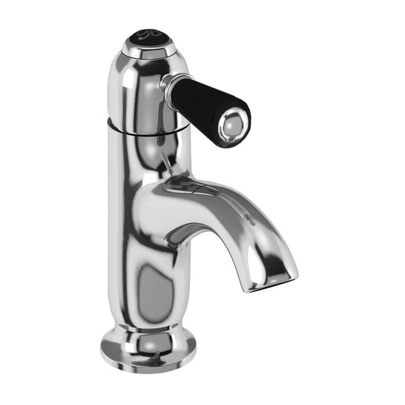 Chelsea curved basin mixer without pop up waste